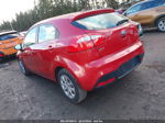 2014 Kia Rio Lx Red vin: KNADM5A34E6358540