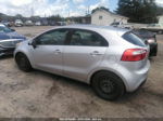 2013 Kia Rio Lx Silver vin: KNADM5A35D6118914