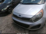 2013 Kia Rio Lx Серебряный vin: KNADM5A35D6118914