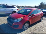 2013 Kia Rio Lx Красный vin: KNADM5A35D6181740