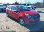 2013 Kia Rio Lx Красный vin: KNADM5A35D6181740