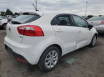 2014 Kia Rio Lx Белый vin: KNADM5A35E6406756