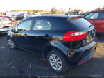 2014 Kia Rio Lx Black vin: KNADM5A35E6409589