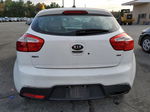 2013 Kia Rio Lx White vin: KNADM5A36D6227351