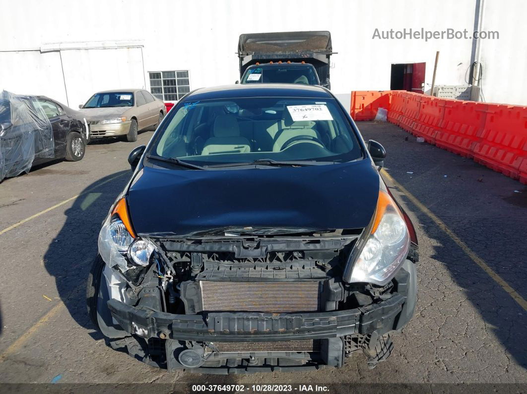 2013 Kia Rio Lx Black vin: KNADM5A36D6233456