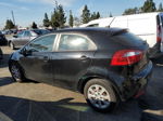 2014 Kia Rio Lx Black vin: KNADM5A36E6360368