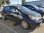 2014 Kia Rio Lx Black vin: KNADM5A36E6360368