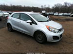 2014 Kia Rio Lx Silver vin: KNADM5A36E6415885