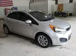 2013 Kia Rio Lx Silver vin: KNADM5A37D6197759