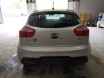 2013 Kia Rio Lx Silver vin: KNADM5A37D6197759