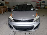 2013 Kia Rio Lx Silver vin: KNADM5A37D6197759