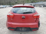 2013 Kia Rio Lx Red vin: KNADM5A37D6212969