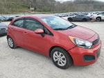 2013 Kia Rio Lx Red vin: KNADM5A37D6212969