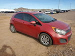 2013 Kia Rio Lx Red vin: KNADM5A38D6100262