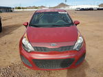 2013 Kia Rio Lx Red vin: KNADM5A38D6100262