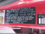 2013 Kia Rio Lx Red vin: KNADM5A38D6316287