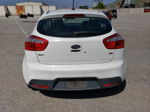 2013 Kia Rio Lx White vin: KNADM5A39D6098344