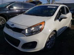 2014 Kia Rio Lx Белый vin: KNADM5A39E6415248