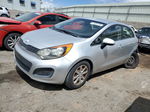 2013 Kia Rio Lx Silver vin: KNADM5A3XD6205675