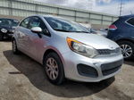 2013 Kia Rio Lx Silver vin: KNADM5A3XD6205675