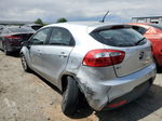 2013 Kia Rio Lx Silver vin: KNADM5A3XD6205675