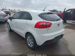 2013 Kia Rio Lx White vin: KNADM5A3XD6248123