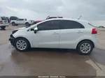 2013 Kia Rio Lx White vin: KNADM5A3XD6248123