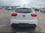 2013 Kia Rio Lx White vin: KNADM5A3XD6248123