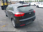 2014 Kia Rio Lx Черный vin: KNADM5A3XE6409586