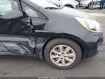 2014 Kia Rio Lx Черный vin: KNADM5A3XE6409586