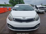 2013 Kia Rio Ex White vin: KNADN4A30D6113661