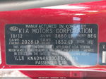 2013 Kia Rio Ex Red vin: KNADN4A30D6176016