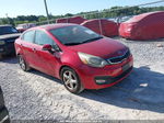 2014 Kia Rio Ex Red vin: KNADN4A30E6407336