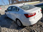 2013 Kia Rio Ex White vin: KNADN4A31D6169821