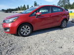 2014 Kia Rio Ex Red vin: KNADN4A31E6341265