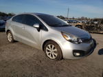 2014 Kia Rio Ex Серебряный vin: KNADN4A31E6352928