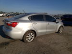 2014 Kia Rio Ex Серебряный vin: KNADN4A31E6352928