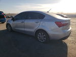 2014 Kia Rio Ex Silver vin: KNADN4A31E6352928