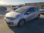 2014 Kia Rio Ex Silver vin: KNADN4A31E6352928