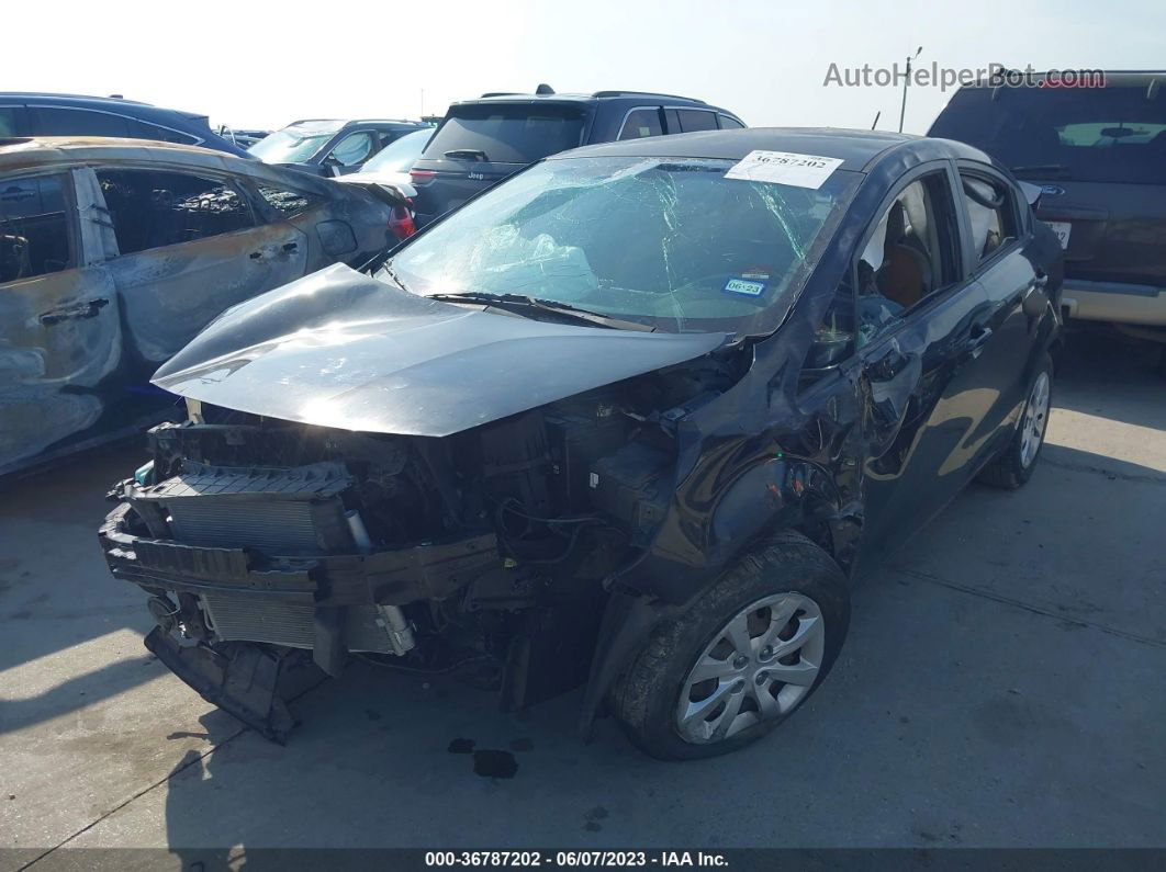 2014 Kia Rio Ex Black vin: KNADN4A31E6395455