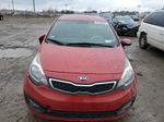 2013 Kia Rio Ex Красный vin: KNADN4A32D6296027