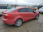 2013 Kia Rio Ex Красный vin: KNADN4A32D6296027