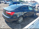 2014 Kia Rio Ex Dark Blue vin: KNADN4A32E6325592