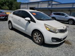 2014 Kia Rio Ex Белый vin: KNADN4A32E6328153