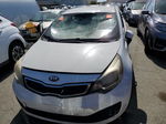 2013 Kia Rio Ex White vin: KNADN4A33D6115193