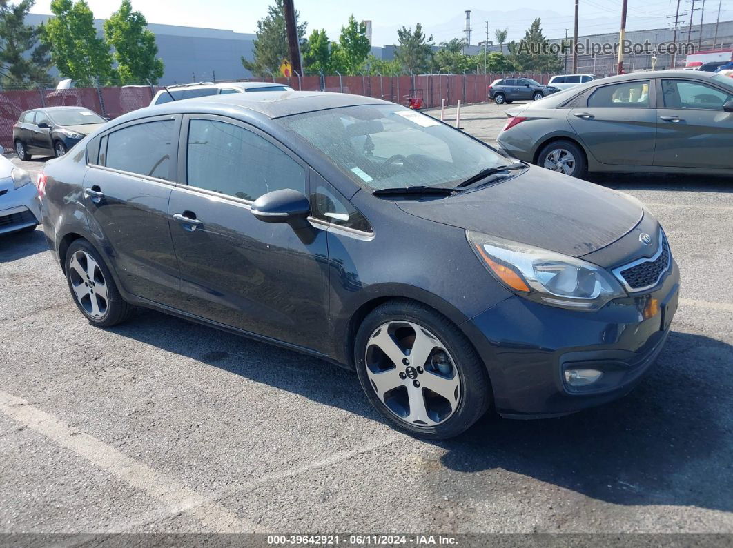 2013 Kia Rio Sx Gray vin: KNADN4A33D6272447