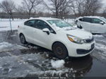 2014 Kia Rio Ex Белый vin: KNADN4A33E6368399