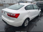 2013 Kia Rio Ex White vin: KNADN4A34D6119656