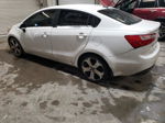 2013 Kia Rio Ex White vin: KNADN4A34D6148655