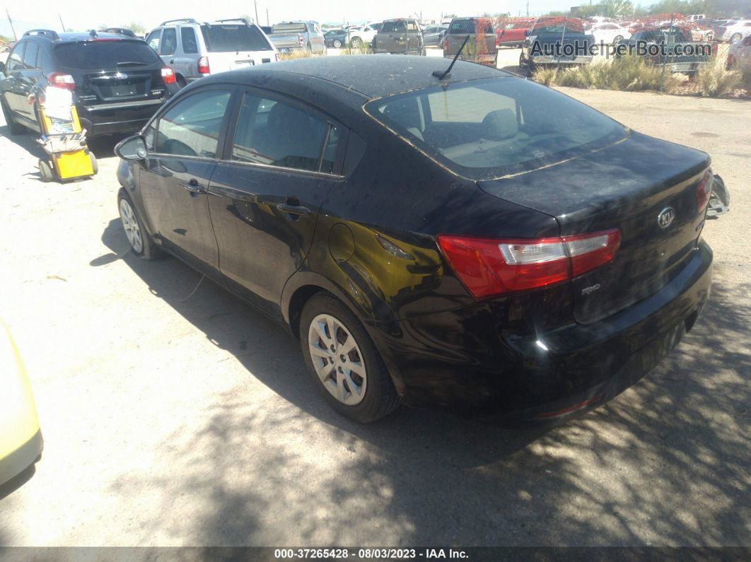 2013 Kia Rio Ex Black vin: KNADN4A34D6224620